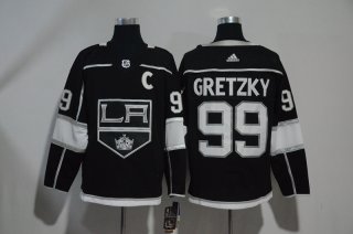 Kings-99-Wayne-Gretzky-Black-Adidas-Jersey