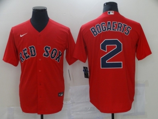 Boston Red Sox #2 red jersey