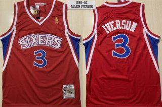 76ers-3-Allen-Iverson-Red-1996-1997-Hardwood-Classics-Jersey