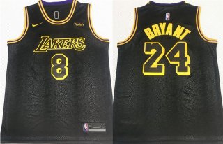 Lakers-8-&-24-Kobe-Bryant-Black-Mamba-Nike-Swingman-Jersey