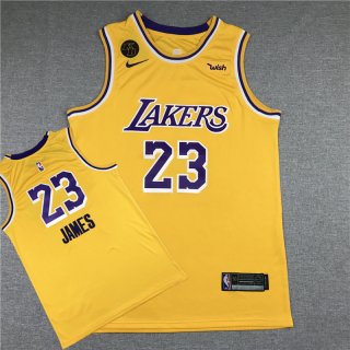 Lakers-23-Lebron-James-Yellow-KB-Nike-Swingman-Jersey