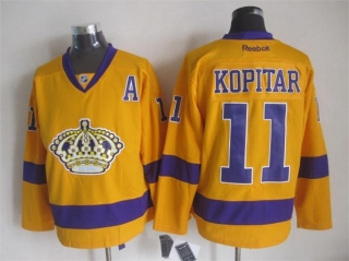 Kings-11-Kopitar-Yellow-Reebok-Jerseys