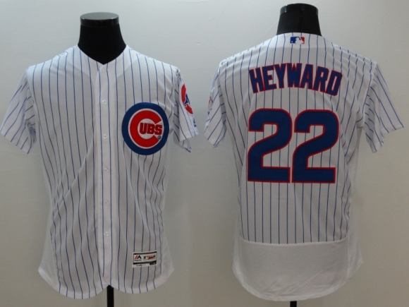 Chicago Cubs #22 white jersey