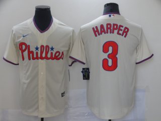 Phillies-3-Bryce-Harper cream jersey
