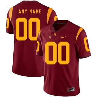 USC-Trojans-Red-Men's-Customized-College-Football-Jersey