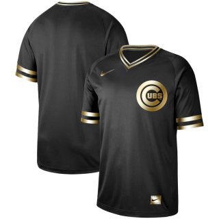 Chicago Cubs black gold jersey