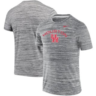 Houston Cougars Black Sideline Velocity Legend Performance T-Shirt