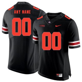 Ohio-State-Buckeyes-Black-Shadow-Men's-Customized-Nike-College-Football-Jersey