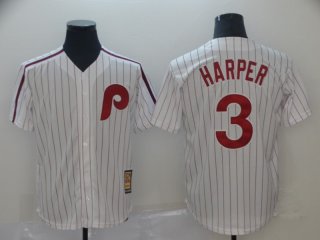 Phillies-3-Bryce-Harper white jersey