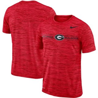 Georgia Bulldogs Red Velocity Sideline Legend Performance T-Shirt