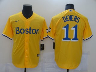 Boston Red Sox #11 game jersey