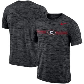 Georgia Bulldogs Black Velocity Sideline Legend Performance T-Shirt