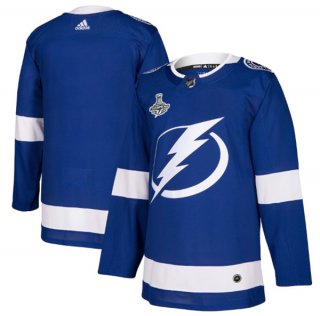 Men's Tampa Bay Lightning Blank 2021 Stanley Cup Champions Stitched NHL Jersey