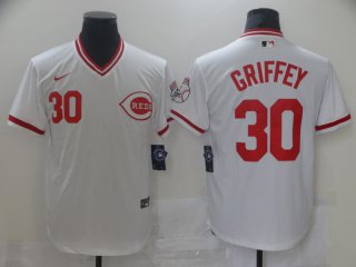 Cincinnati Reds #30 white jersey