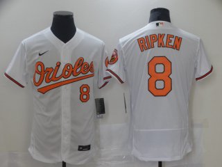 Baltimore Orioles #8 white jersey