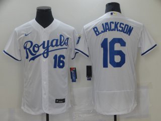 Royals-16-Bo-Jackson white jersey