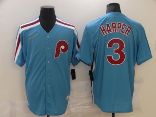 Phillies-3-Bryce-Harper light blue jersey
