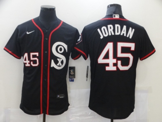 Chicago White Sox #45 jordan black jersey