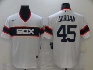 Chicago White Sox #45 jordan white jersey