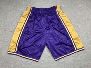 Lakers-Purple-Swingman-Shorts