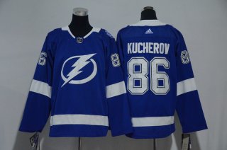 Lightning-86-Nikita-Kucherov-Blue-Youth-Adidas-Jersey
