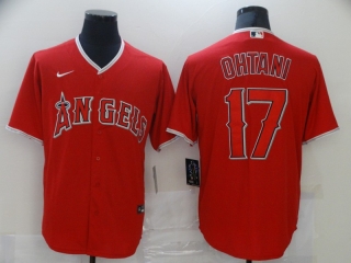 Los Angeles Angels#17 red jersey