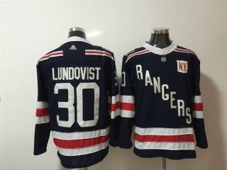 Rangers-30-Henrik-Lundqvist-Navy-Adidas-Jersey