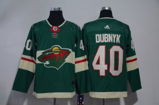 Wild-40-Devan-Dubnyk-Green-Adidas-Jersey