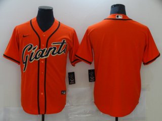 San Francisco Giants blank orange jersey