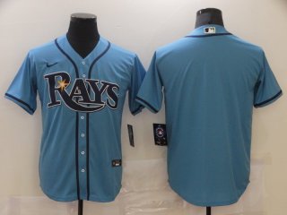 Tampa Bay Rays blank blue jersey