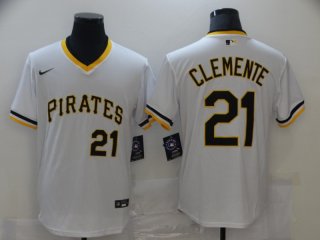 Pirates-21-Roberto-Clemente white jersey