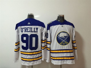 Sabres-90-Ryan-O'Reilly-White-Adidas-Jersey