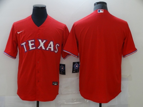 Texas Rangers blank red jersey