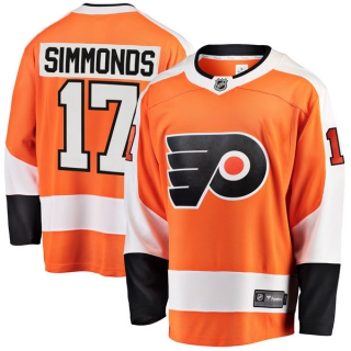 Flyers-17-Wayne-Simmonds-Orange-Fanatics-Branded-Breakaway-Player-Jersey