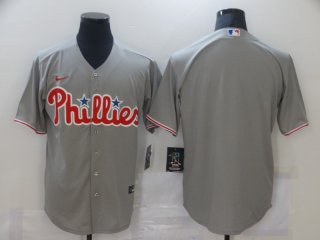 Philadelphia Phillies blank gray jersey