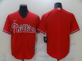 Philadelphia Phillies blank red jersey