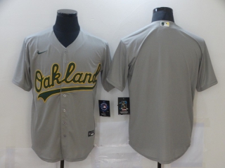 Oakland Athletics blank gray jersey