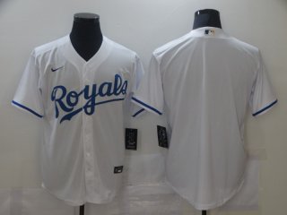 Kansas City Royals blank white jersey