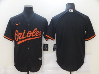 Baltimore Orioles blank black jersey