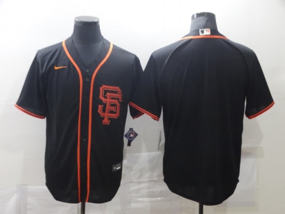 San Francisco Giants blank black jersey