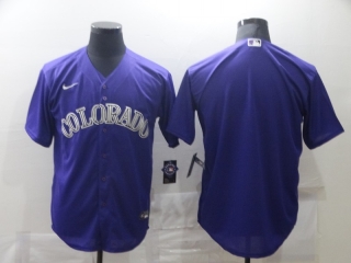 Colorado Rockies blank purple new jersey