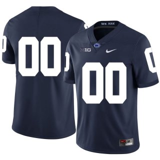Penn-State-Nittany-Lions-Navy-Men's-Customized-Nike-College-Football-Jersey