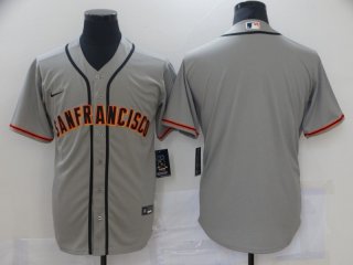 San Francisco Giants blank gray new jersey