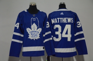 Maple-Leafs-34-Auston-Matthews-Blue-Youth-Adidas-Jersey