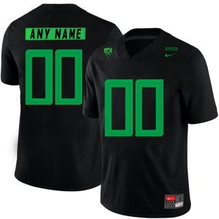 Oregon-Ducks-Black-Men's-Customized-Nike-College-Football-Jersey