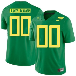 Oregon-Ducks-Apple-Green-Men's-Customized-Nike-College-Football-Jersey