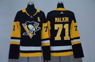 Penguins-71-Evgeni-Malkin-Black-Women-Adidas-Jersey