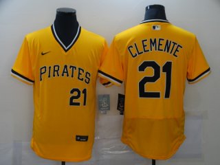 Pirates-21-Roberto-Clemente new yellow throwback jersey
