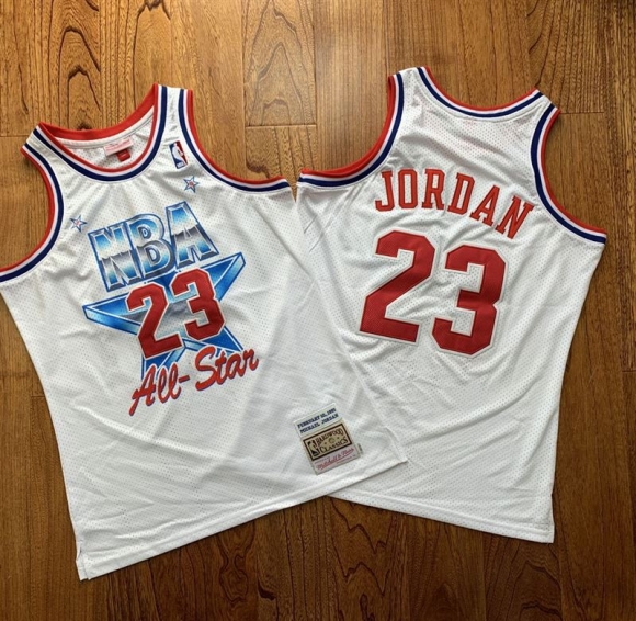 Bulls-23-Michael-Jordan-White-1981-All-Star-Hardwood-Classics-Jersey