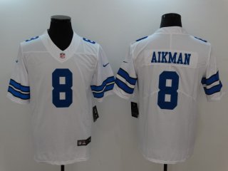 Nike-Cowboys-8-Troy-Aikman-White-Vapor-Untouchable-Player-Limited-Jersey